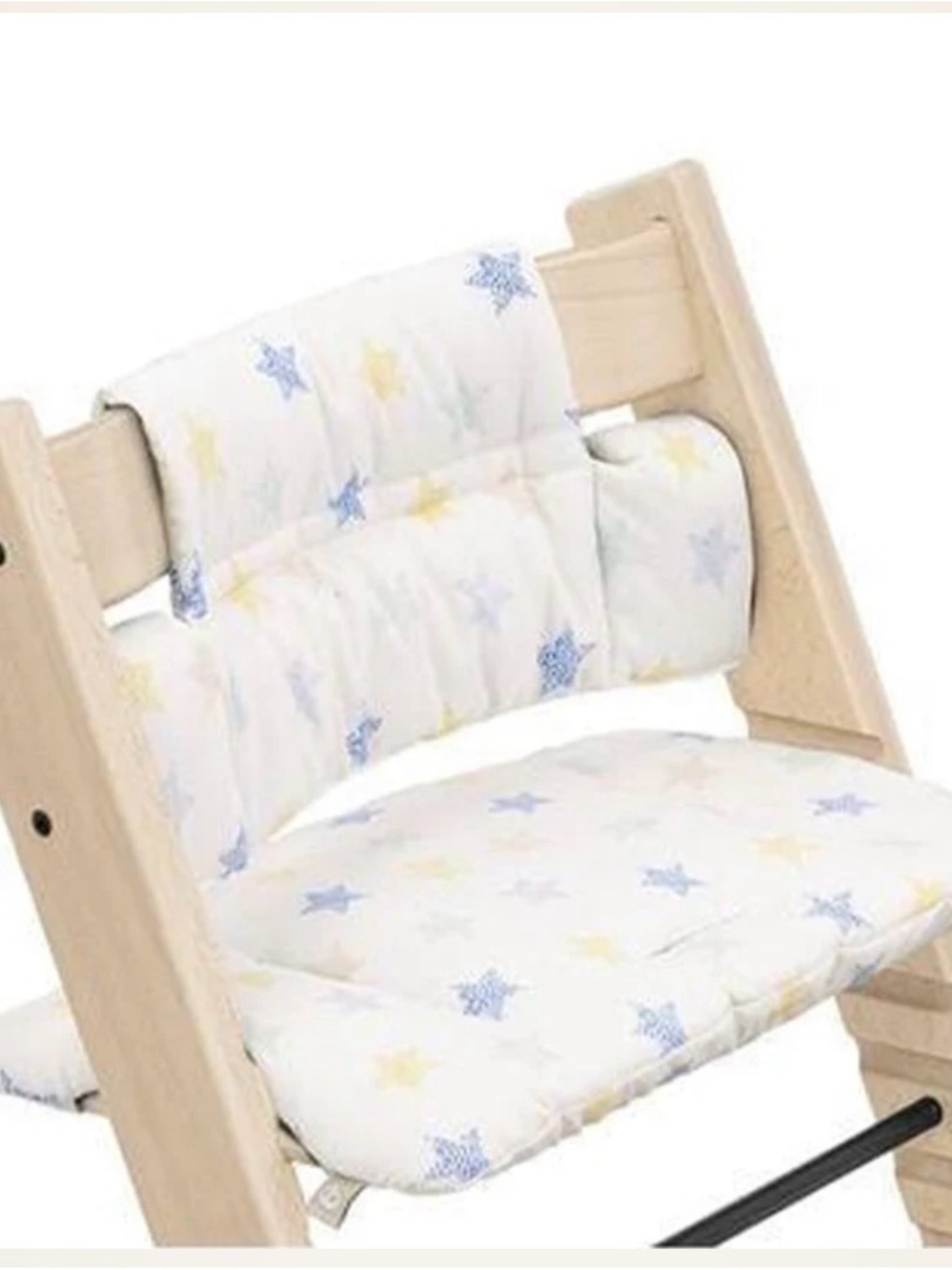 Stokke Tripp Trapp Star-Print Seat Cushion - White/Blue/Yellow